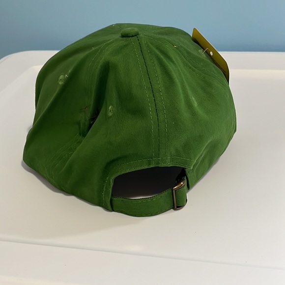 Vintage John Deere VanWall Green and Yellow Adjustable Back Hat Unisex NWT - Picture 3 of 4